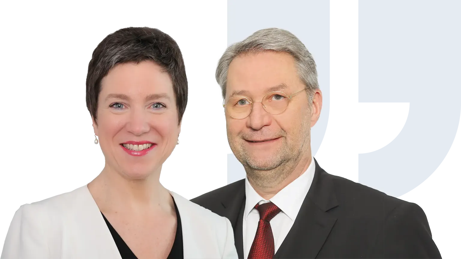 Foto mit Zitat der Verwaltungsratsvorsitzenden Wagenmann und Klemens.